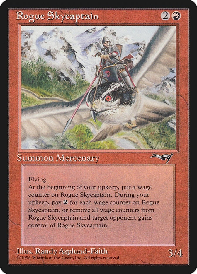 Image for Rogue Skycaptain [Alliances] - Magic: The Gathering