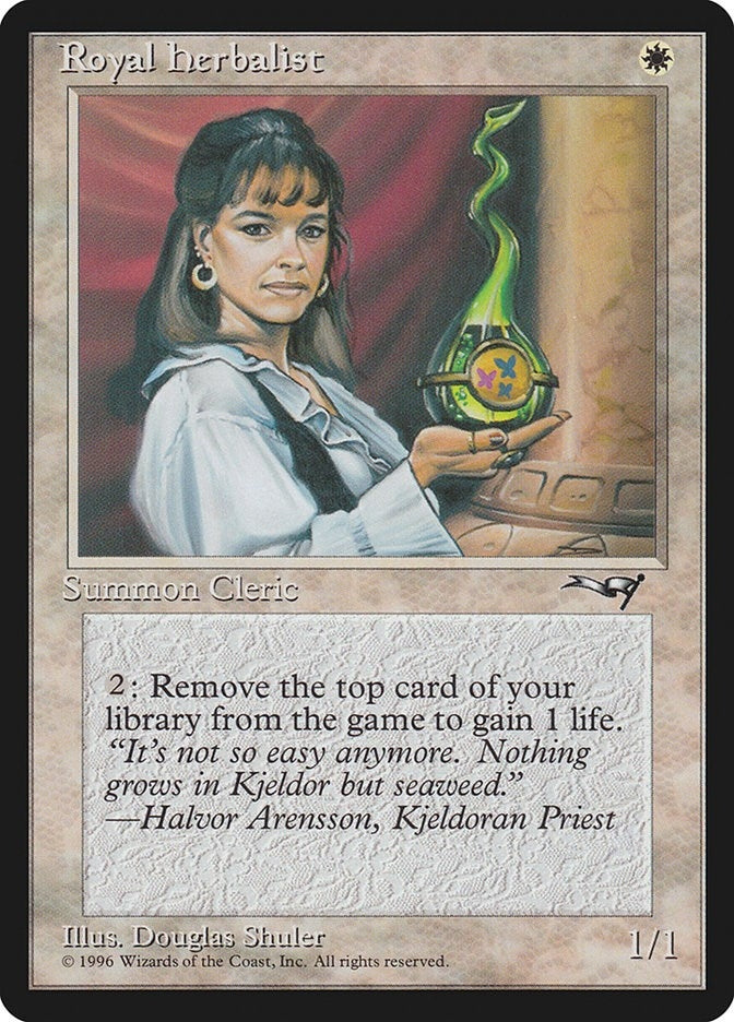 Image for Royal Herbalist (148) [Alliances] - Magic: The Gathering