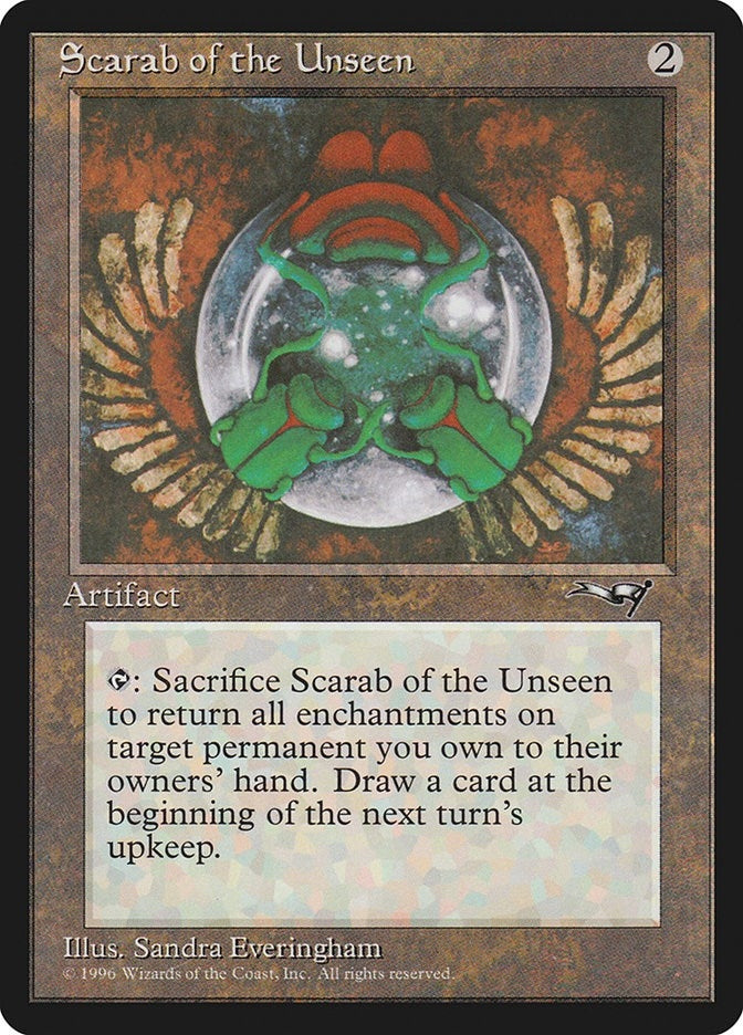 Image for Scarab of the Unseen [Alliances] - Magic: The Gathering