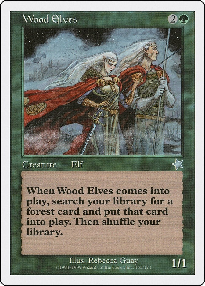 Image for Wood Elves (153) [Starter 1999] - Magic: The Gathering