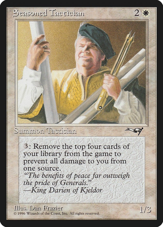 Image for Seasoned Tactician [Alliances] - Magic: The Gathering