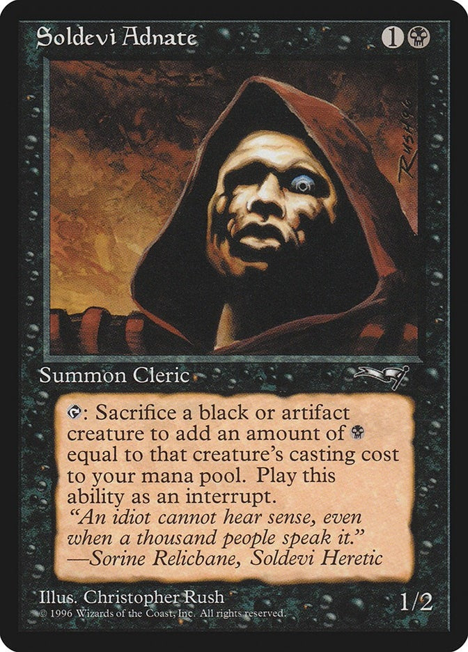 Image for Soldevi Adnate (26) [Alliances] - Magic: The Gathering