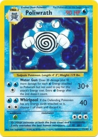 Image for Poliwrath (013/102) [Base Set] - Pokemon