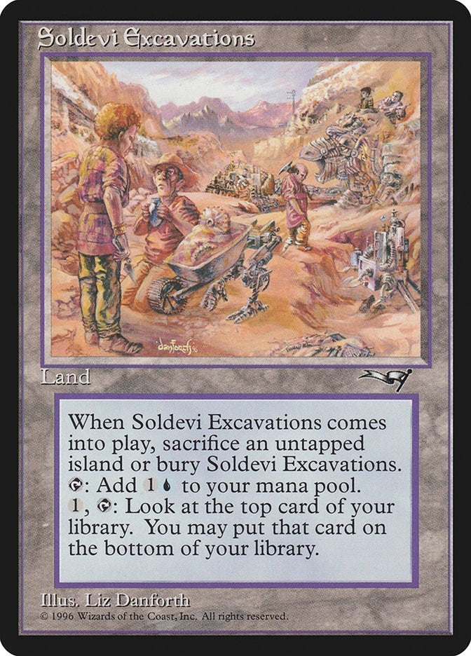 Image for Soldevi Excavations (188) [Alliances] - Magic: The Gathering