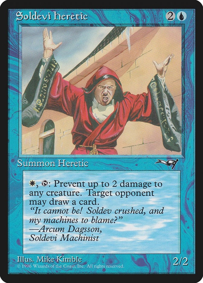 Image for Soldevi Heretic (50) [Alliances] - Magic: The Gathering