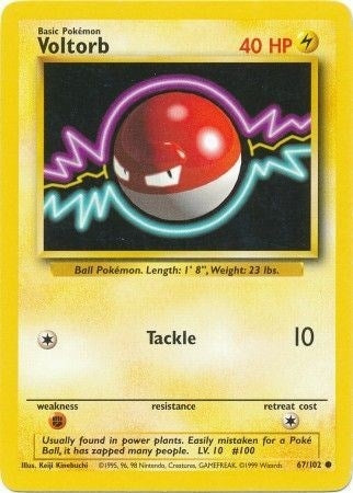Image for Voltorb (067/102) [Base Set] - Pokemon