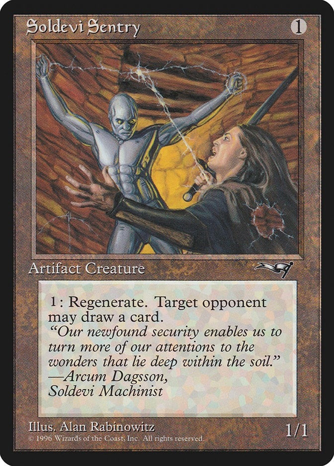 Image for Soldevi Sentry (176) [Alliances] - Magic: The Gathering