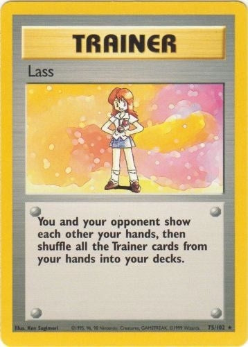 Image for Lass (075/102) [Base Set] - Pokemon