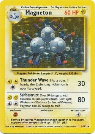 Image for Magneton (009/102) [Base Set] - Pokemon