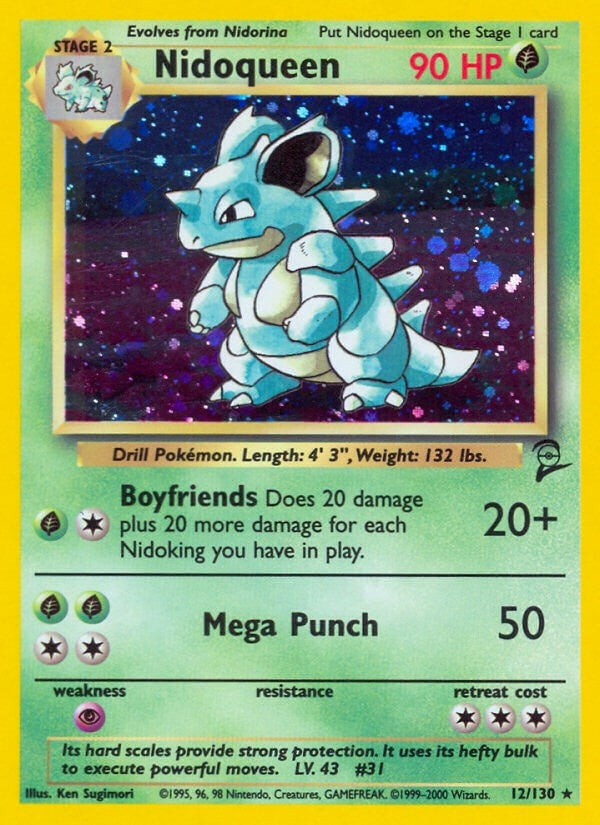 Image for Nidoqueen (012/130) [Base Set 2] - Pokemon