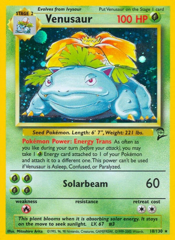 Image for Venusaur (018/130) [Base Set 2] - Pokemon