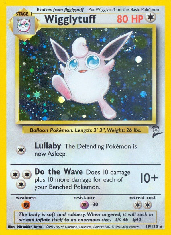 Image for Wigglytuff (019/130) [Base Set 2] - Pokemon