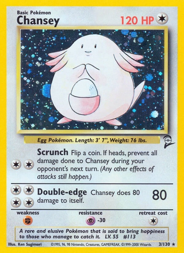 Image for Chansey (003/130) [Base Set 2] - Pokemon