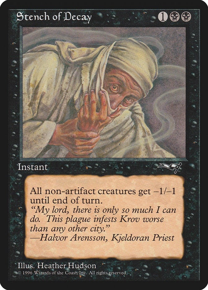 Image for Stench of Decay (28) [Alliances] - Magic: The Gathering