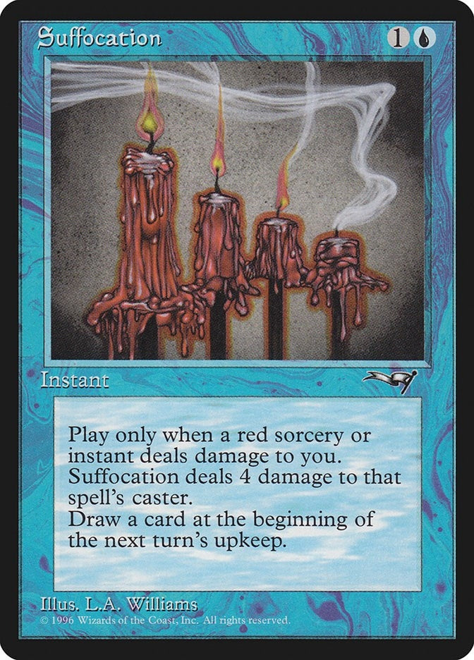Image for Suffocation [Alliances] - Magic: The Gathering