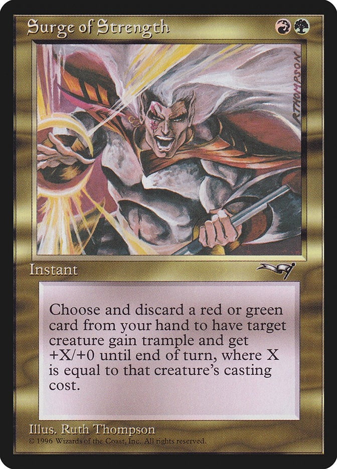 Image for Surge of Strength [Alliances] - Magic: The Gathering