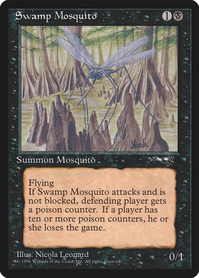 Image for Swamp Mosquito (Brown Trees) (31) [Alliances] - Magic: The Gathering