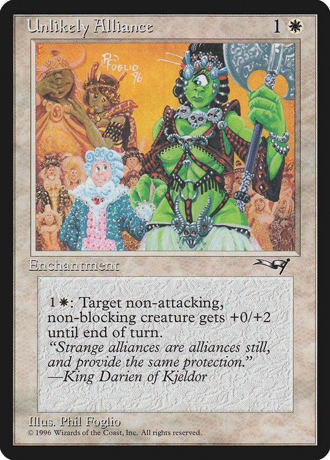 Image for Unlikely Alliance [Alliances] - Magic: The Gathering