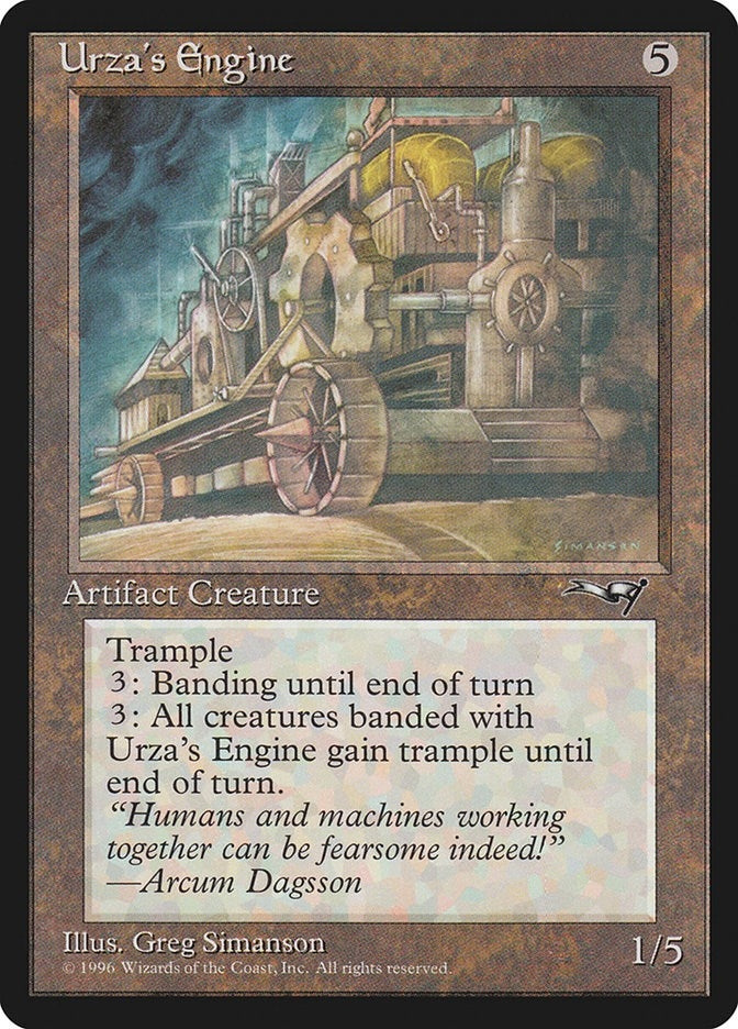 Image for Urza's Engine [Alliances] - Magic: The Gathering