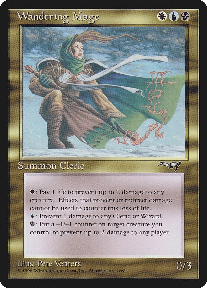 Image for Wandering Mage [Alliances] - Magic: The Gathering