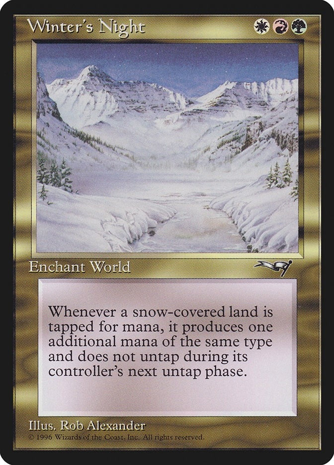Image for Winter's Night [Alliances] - Magic: The Gathering