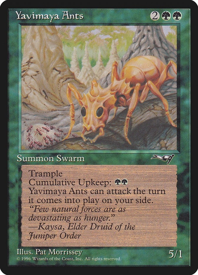 Image for Yavimaya Ants [Alliances] - Magic: The Gathering