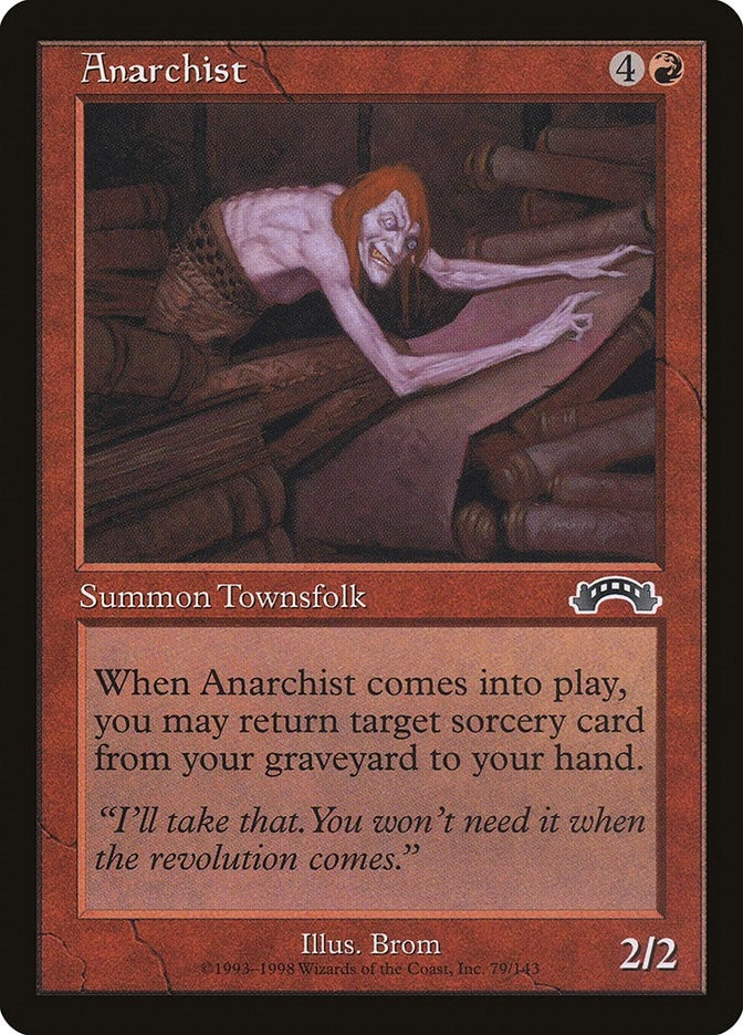 Image for Anarchist (79) [Exodus] - Magic: The Gathering