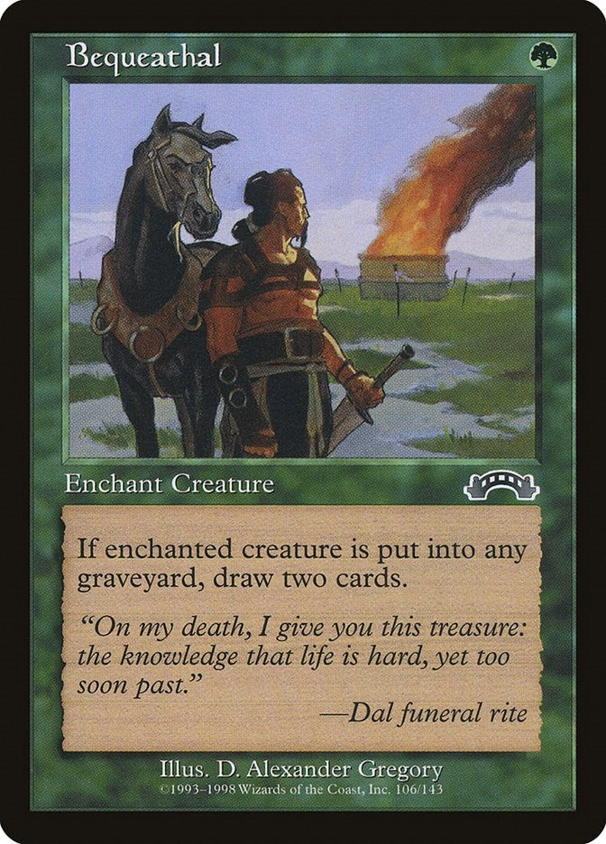 Image for Bequeathal (106) [Exodus] - Magic: The Gathering