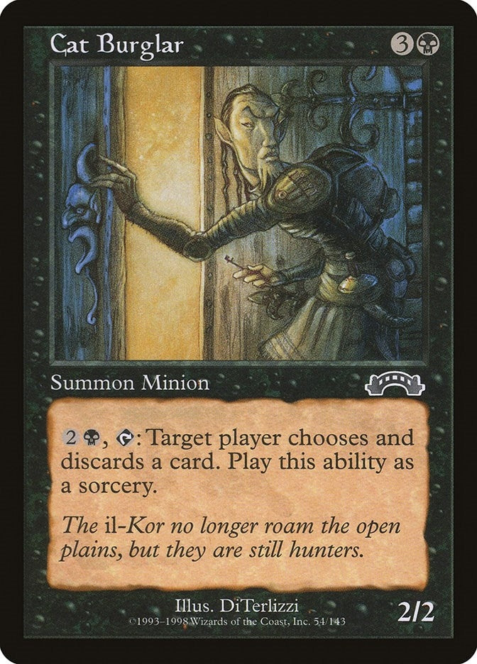 Image for Cat Burglar (54) [Exodus] - Magic: The Gathering