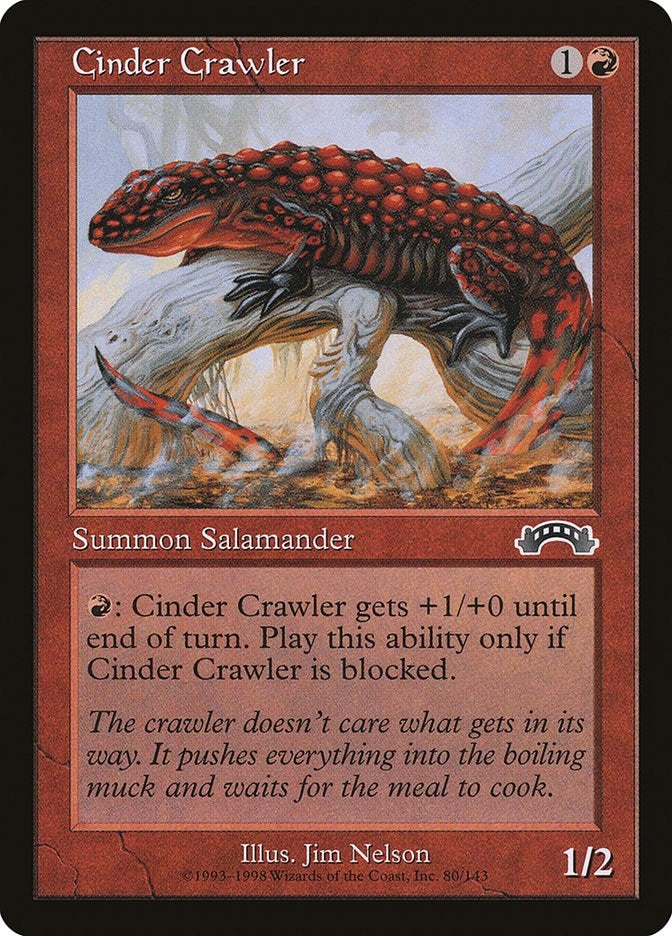 Image for Cinder Crawler (80) [Exodus] - Magic: The Gathering