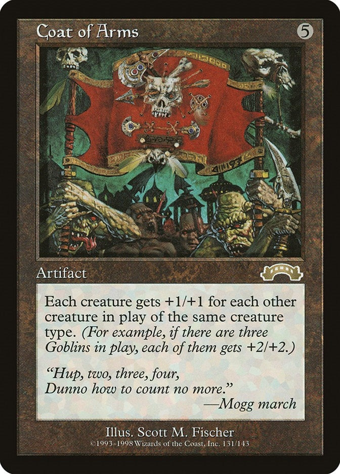 Image for Coat of Arms (131) [Exodus] - Magic: The Gathering