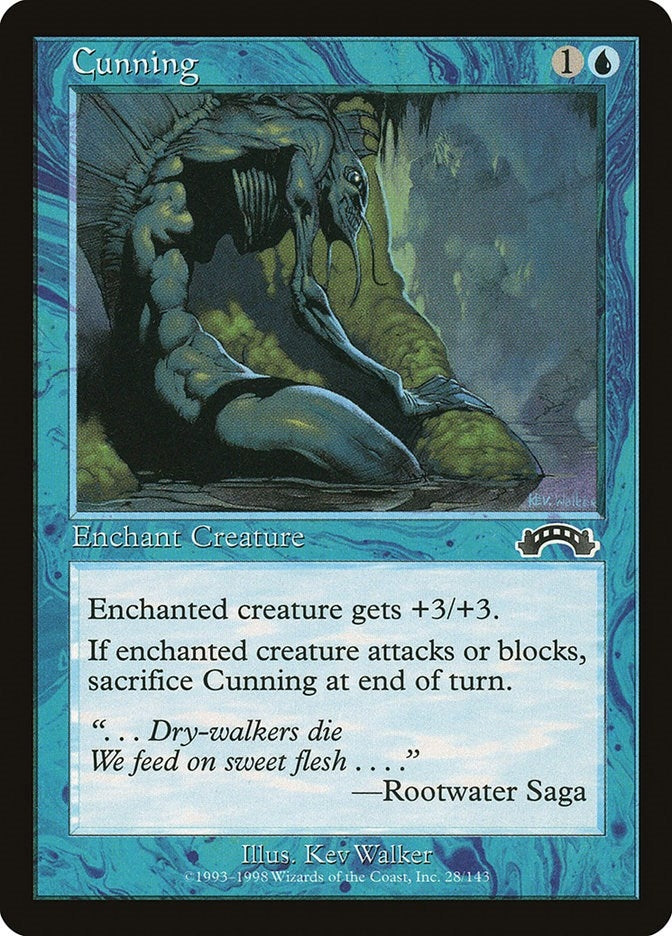 Image for Cunning (28) [Exodus] - Magic: The Gathering