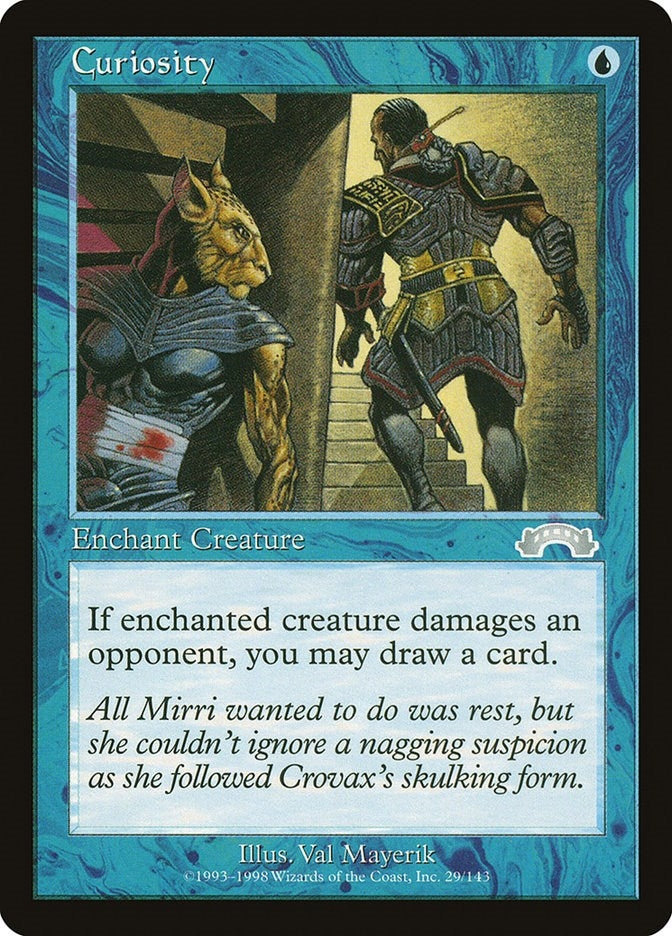 Image for Curiosity (29) [Exodus] - Magic: The Gathering