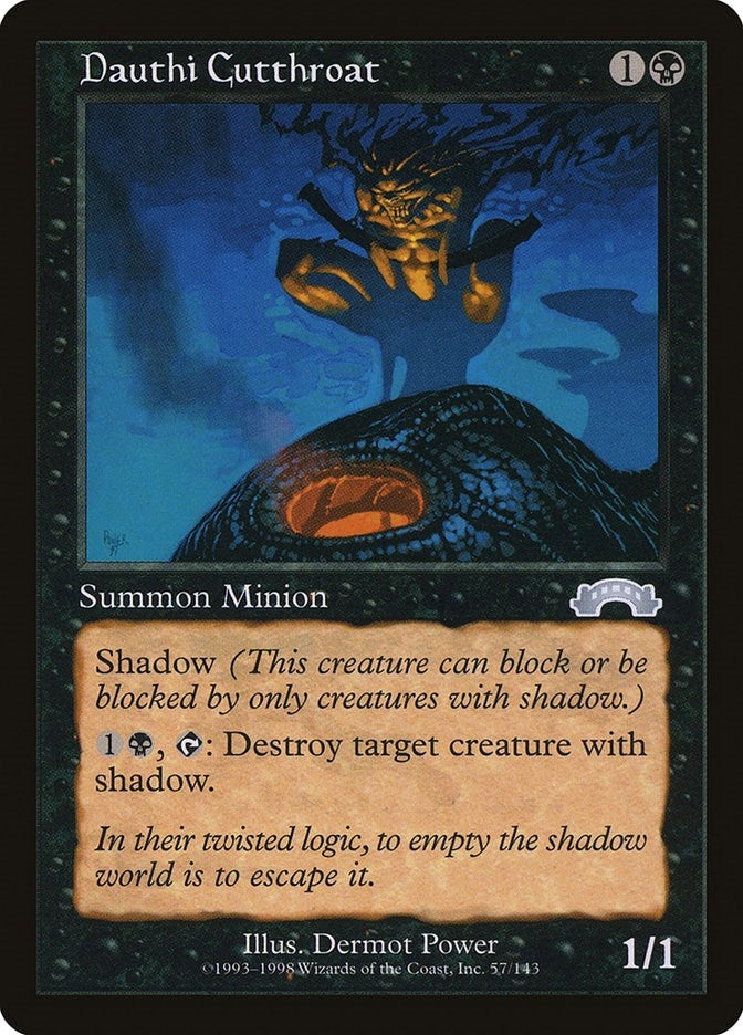 Image for Dauthi Cutthroat (57) [Exodus] - Magic: The Gathering