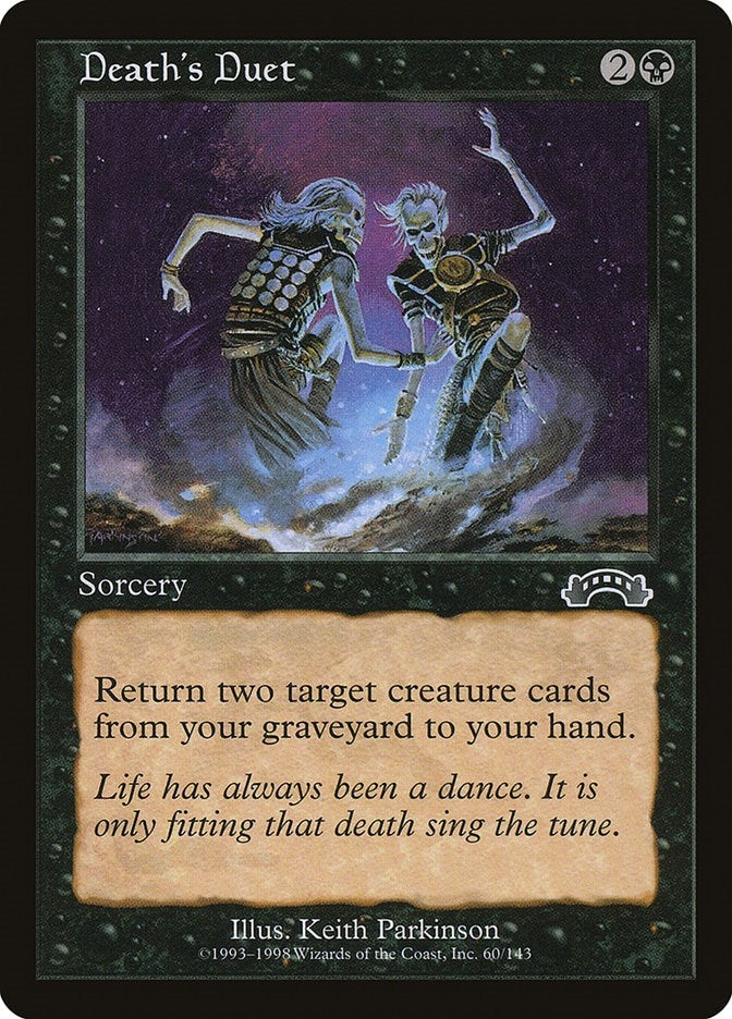 Image for Death's Duet (60) [Exodus] - Magic: The Gathering