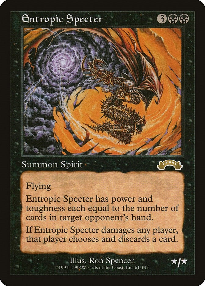 Image for Entropic Specter (61) [Exodus] - Magic: The Gathering
