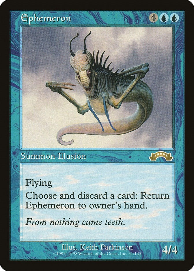 Image for Ephemeron (31) [Exodus] - Magic: The Gathering