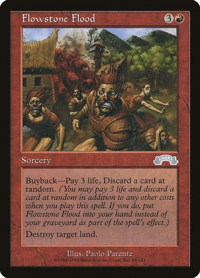 Image for Flowstone Flood (83) [Exodus] - Magic: The Gathering