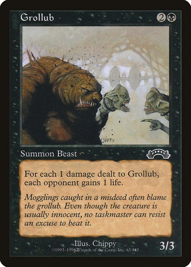 Image for Grollub (63) [Exodus] - Magic: The Gathering