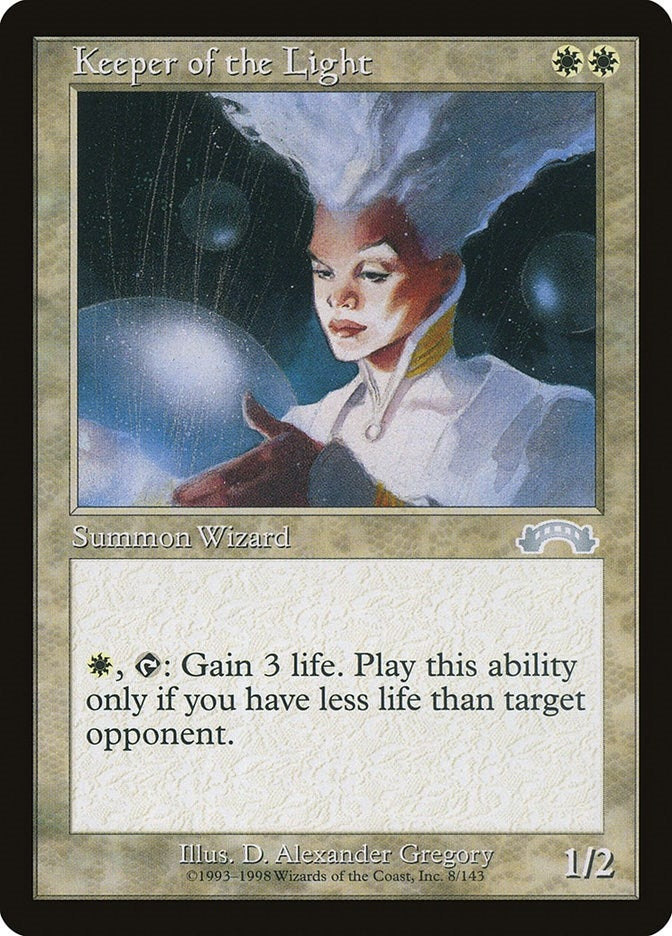 Image for Keeper of the Light (8) [Exodus] - Magic: The Gathering