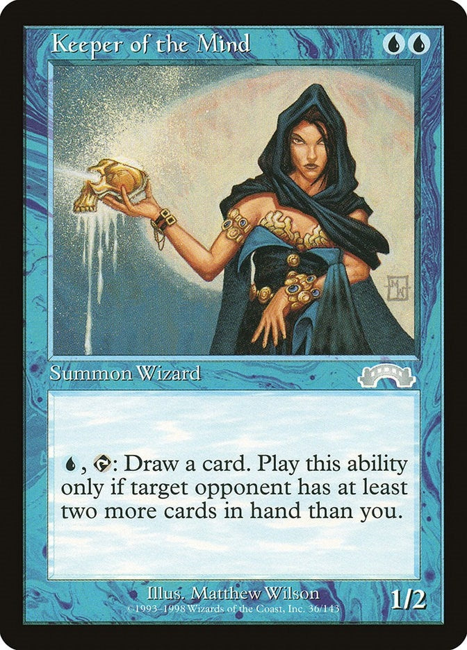 Image for Keeper of the Mind (36) [Exodus] - Magic: The Gathering