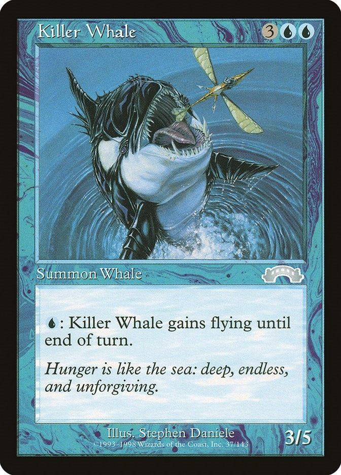 Image for Killer Whale (37) [Exodus] - Magic: The Gathering