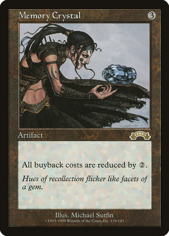 Image for Memory Crystal (134) [Exodus] - Magic: The Gathering