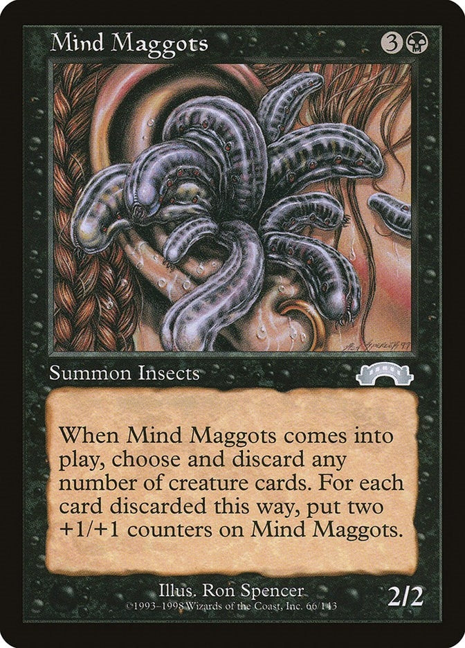 Image for Mind Maggots (66) [Exodus] - Magic: The Gathering