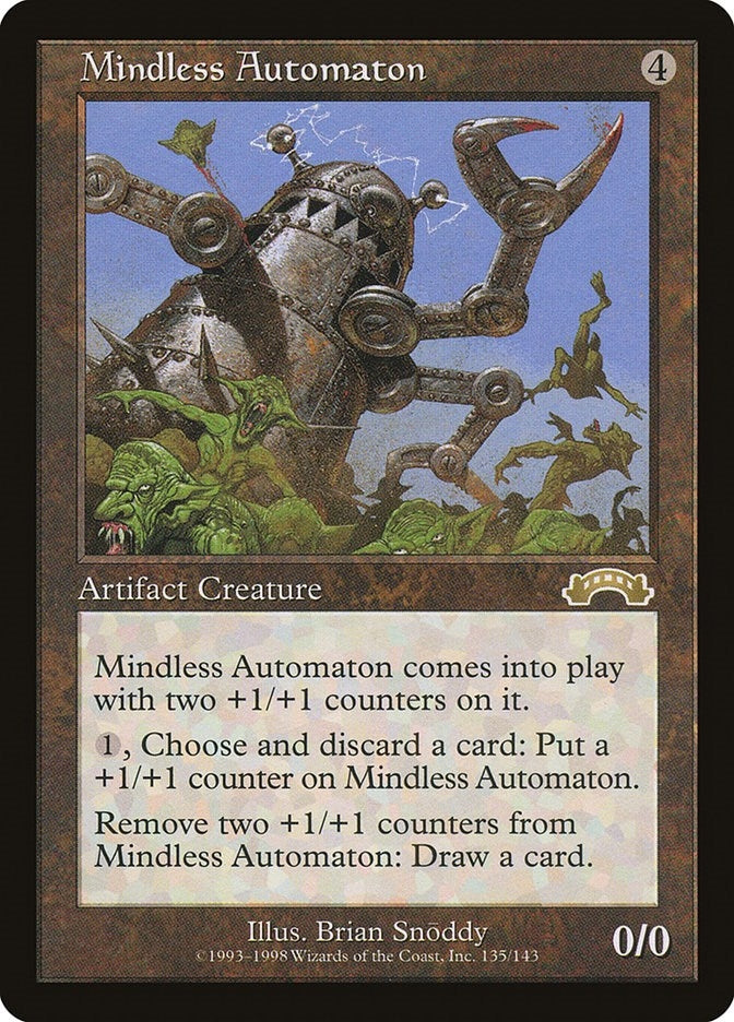 Image for Mindless Automaton (135) [Exodus] - Magic: The Gathering