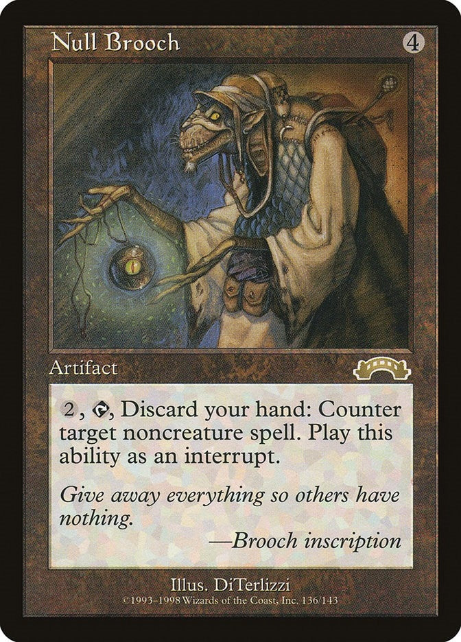 Image for Null Brooch (136) [Exodus] - Magic: The Gathering
