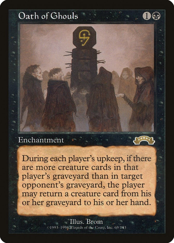 Image for Oath of Ghouls (69) [Exodus] - Magic: The Gathering