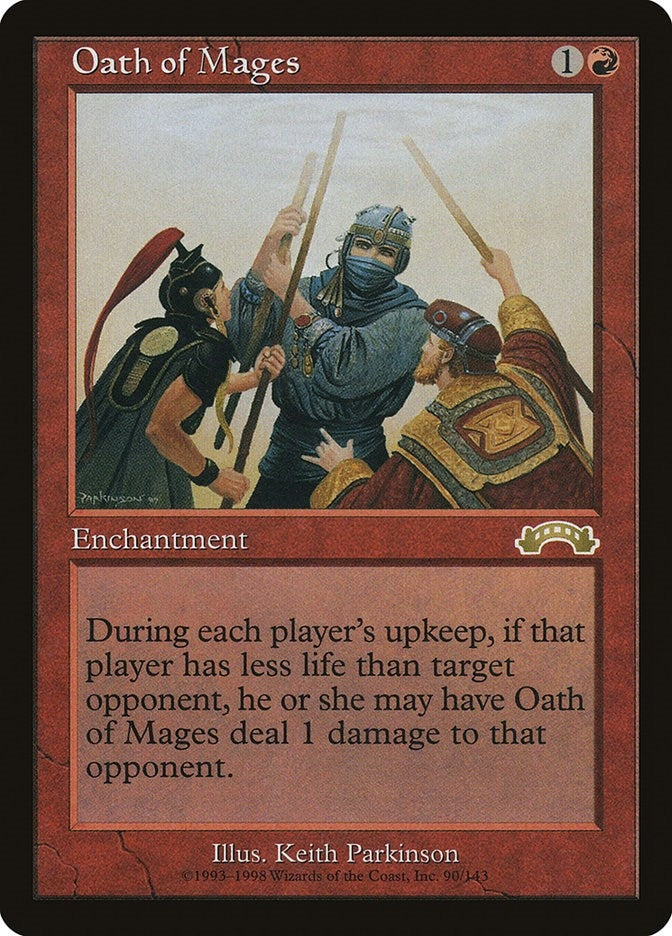 Image for Oath of Mages (90) [Exodus] - Magic: The Gathering