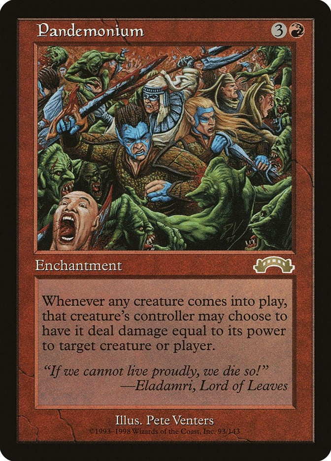 Image for Pandemonium (93) [Exodus] - Magic: The Gathering