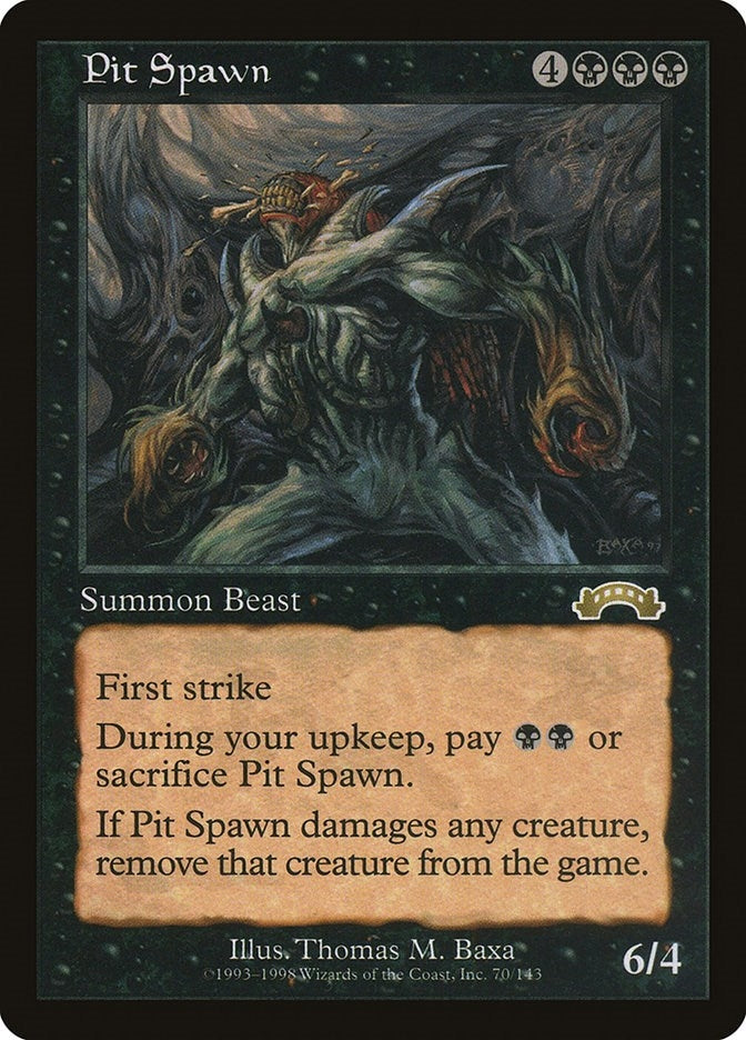 Image for Pit Spawn (70) [Exodus] - Magic: The Gathering